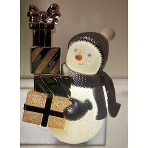 NEW HOLIDAY 2022 Bath & Body Works SILVER SNOWMAN WALLFLOWER PLUG IN